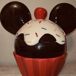 Disney Mickey cupcake  Canister 