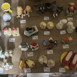 Collectible Salt And Pepper Shakers