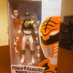 Mighty Morphin White Ranger - Power Rangers Lightning Collection (Tommy Oliver) NIB