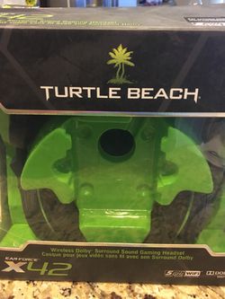 Turtle beach xbox 360 x42 wireless gaming headset