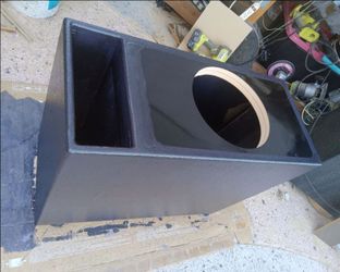 Custom Ported Enclosure For Subwoofer- See pictures read ad