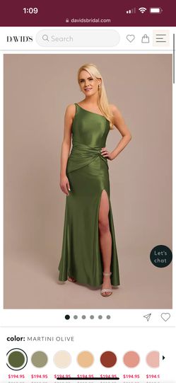 David’s Bridal Bridesmaid Dress