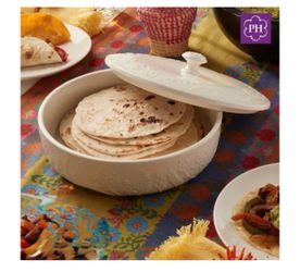 Princess House Wildflower Tortilla Warmer /Baker