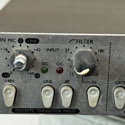 Focusrite Platinum Tone Factory, a versatile recording channel strip for musicians and audio engineers