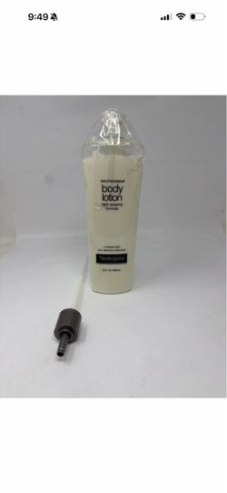 NEUTROGENA Jumbo BODY LOTION Light Sesame DISCONTINUED FORMULA  32oz. Pump Broke