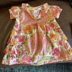 Oilily European baby floral dress