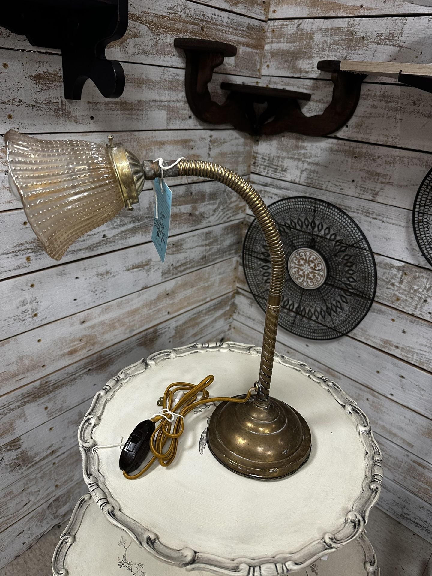 Vintage Brass Lamp