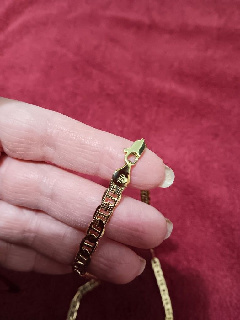 New Gold Plated Chain Unisex $30