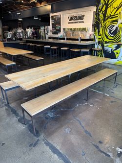 Table with benches