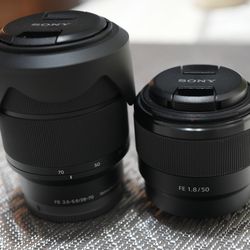 Sony Lens E mount