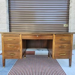 ✨ ️Solid Mid-Century Modern Office Desk - Delivery +35