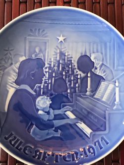 1971 - B&G Copenhagen Christmas Plate