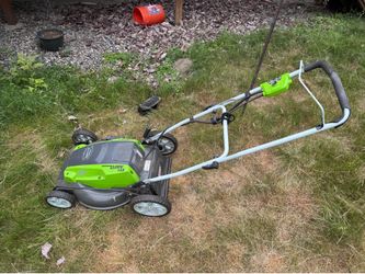 Greenworks Electric Lawnmower