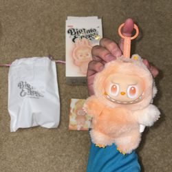 🧡AUTHENTIC POP MART Labubu The Monsters V3 Big Into Energy Happiness Orange🤍