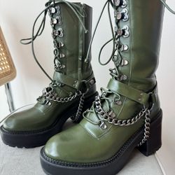 DUNDAS X REVOLVE combat Boot