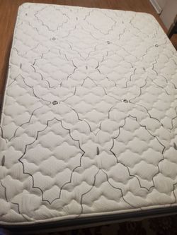Queen Bed Mattress with Box Spring