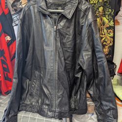 Leather riding Jacket Croft & barrows men's size 2X