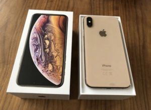 Photo IPHONE XS MAX 256gb AT&T Gold with AppleCare +