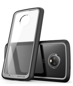 Moto G6 Plus Clear black Case