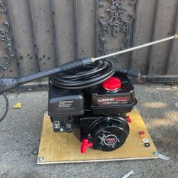 Pressure Washer And Pump Setup 