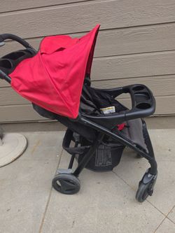 Expensive Graco Red stroller clean