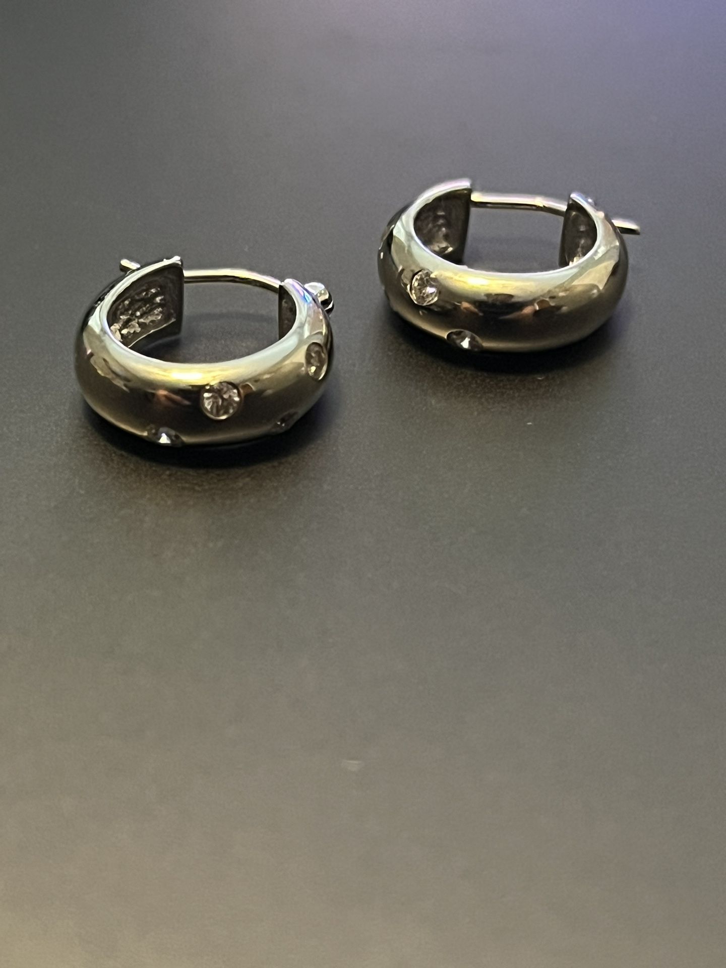 .925 Silver Hoops