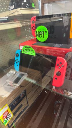 Nintendo switch ( sold individually) two different colors