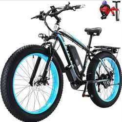 Keteles K800 Electric Bicycle 2000W Dual Motor Drive 48V23AH Mountain Off-road E Bike Hydraulic Brake 26*4.0 Inch Fat Tire Electric Bike