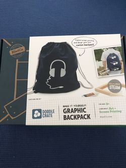 KiwiCo Craft Stem DIY Backpack 