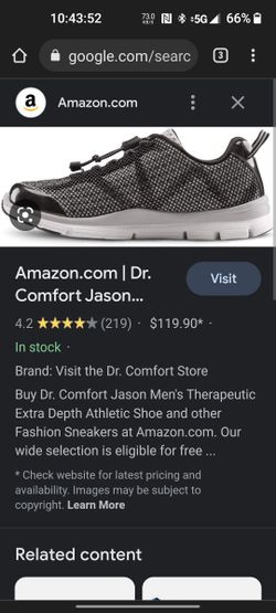 Dr Comfort Jason Shoes Size 9.5