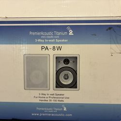 PremierAcoustic Titanium 3-Way In-wall Speaker
