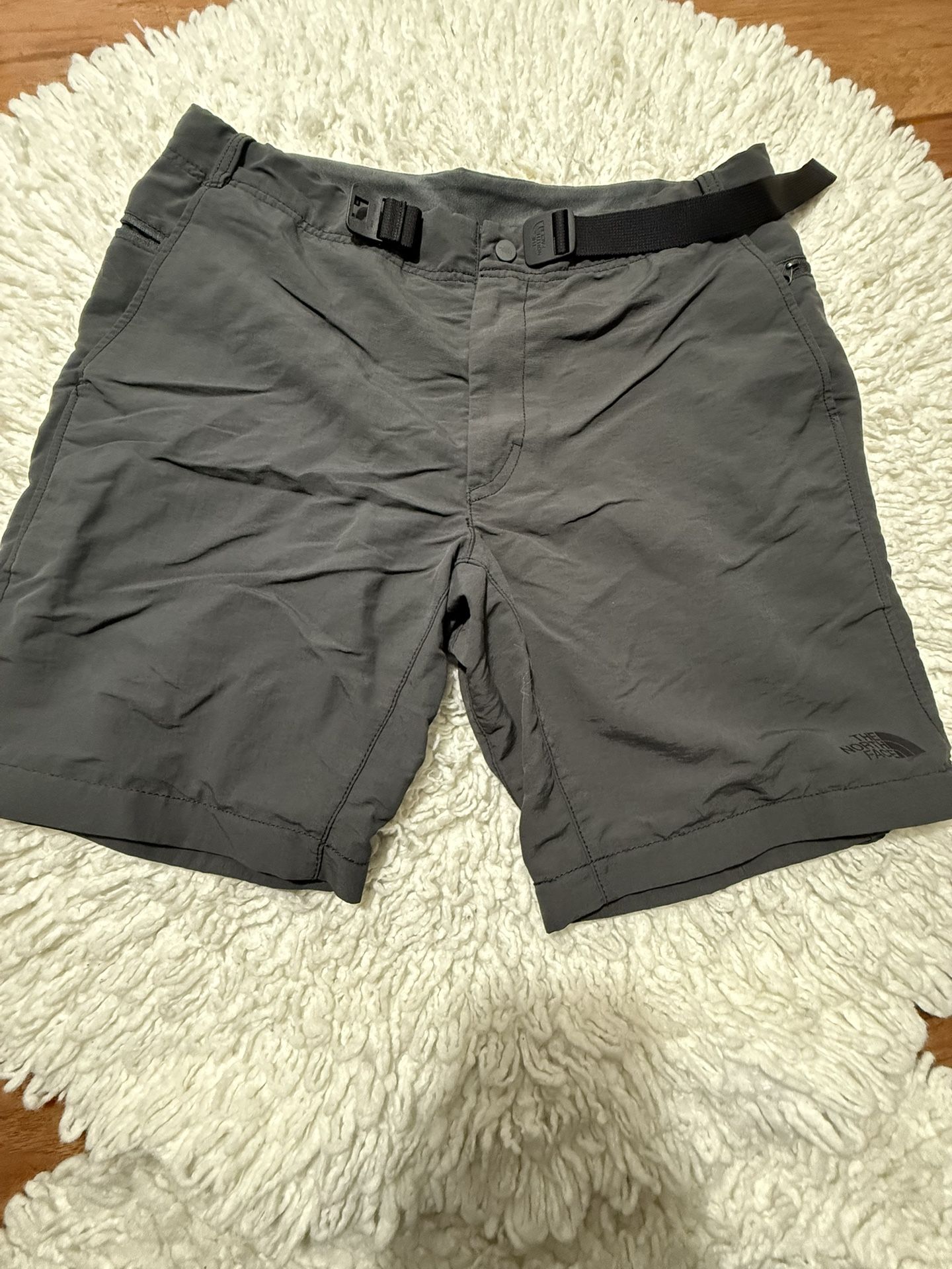 North Face Men’s Pure Vida Walking Hiking Shorts Size 34x34 Gray Performance