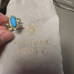 Kendra Scott Necklace Turquoise Ring 