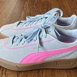 PUMA BLUE SUEDE SHOES