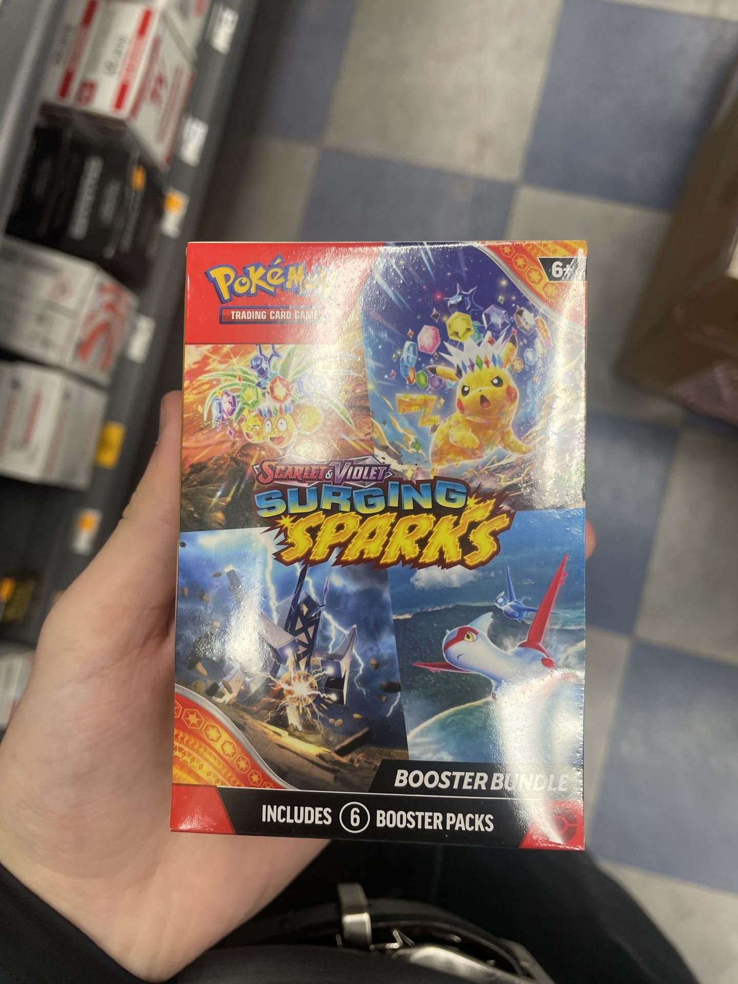 Surging Sparks Booster Bundle (FT/FS)