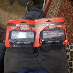 🔥 NEW Milwaukee M18 Forge XC8.0 Batteries! $140ea/$250 Pair! 🔥
