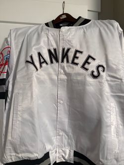 New York Yankees Satin Snap-Button Jacket