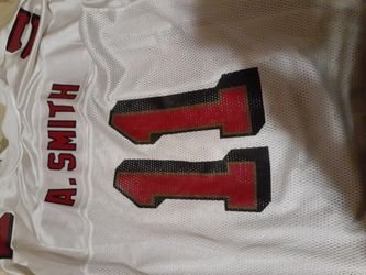 Reebok #11 A. Smith 49ers XL Jersey