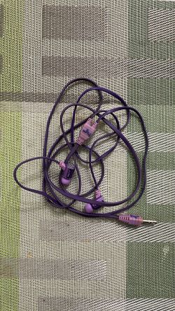 JBL T210 Purple Wired Earbuds – Used, Great Sound!