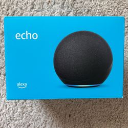 Amazon Echo(4th Gen)Smart Speaker - Charcoal