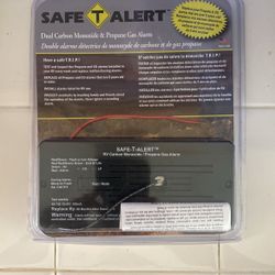 Safe T Alert Dual Carbon Monoxide & Propane Gas Alarm