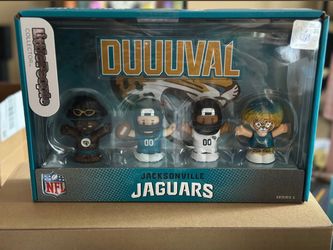New NFL Official Fisher Price Little People Jacksonville Jaguars DUUUVAAL NIB