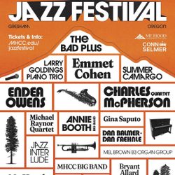 Weekend Pass to Mt. Hood Jazz Fest   - The Bad Plus + More
