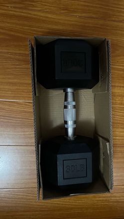 30lbs single dumbbell