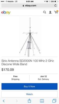 Radio antena