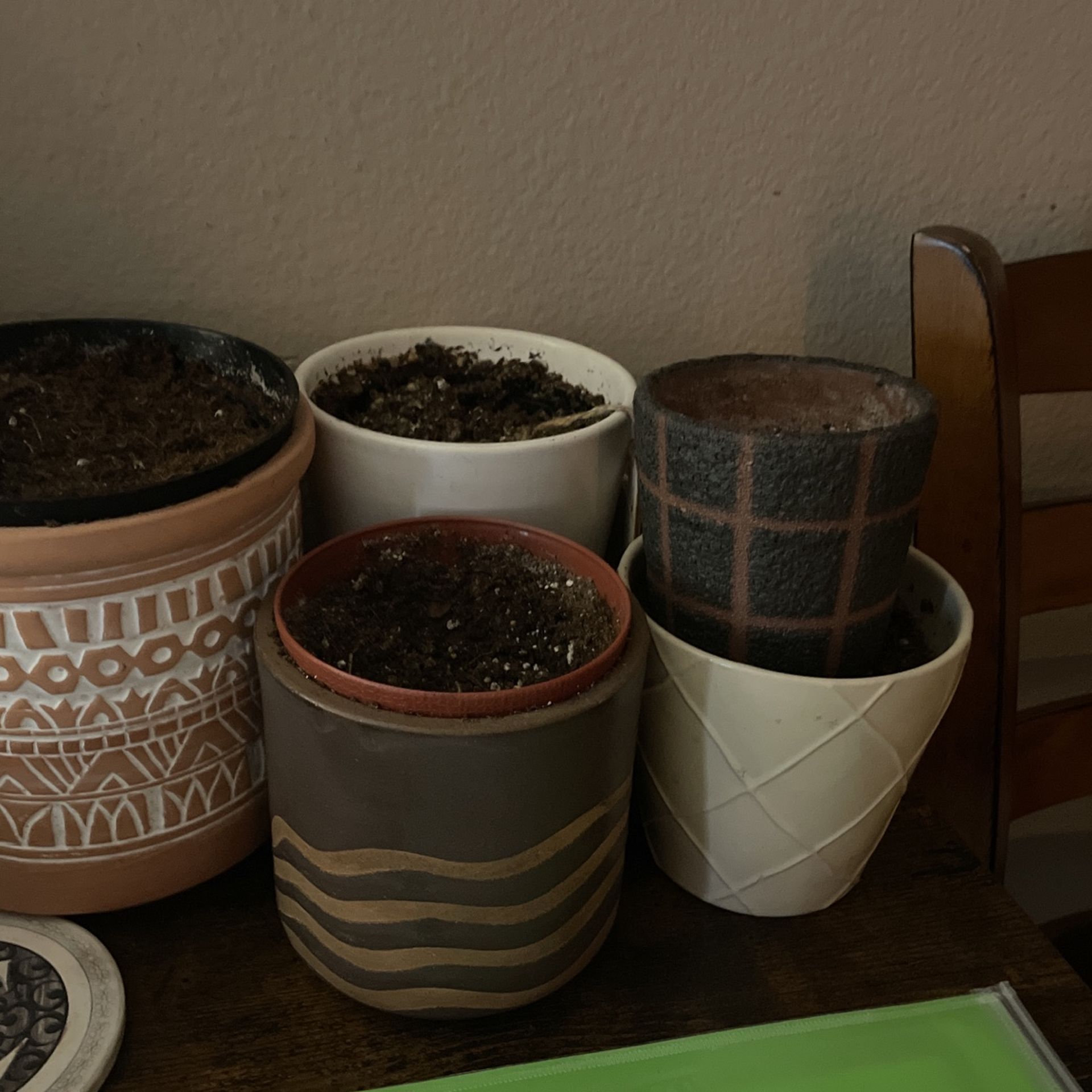 Empty Pots For Gardening