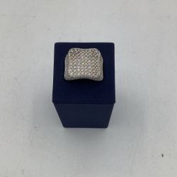 Men’s White Gold Diamond Ring 