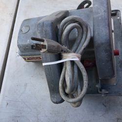 7” Shop-Craft Table Saw - Tested (IX)