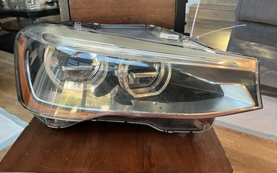 2015-2018 BMW X3 X4 F25 F26 RIGHT PASSENGER LED ADAPTIVE COMPLETE HEADLIGHT OEM