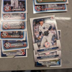 New York Yankee Fans! 15 Card Set . Get A Piece Of History